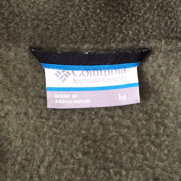 Men’s Columbia Fleece Vest size M - Picture 4 of 4